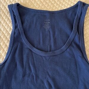J. Crew Blue Tank Top